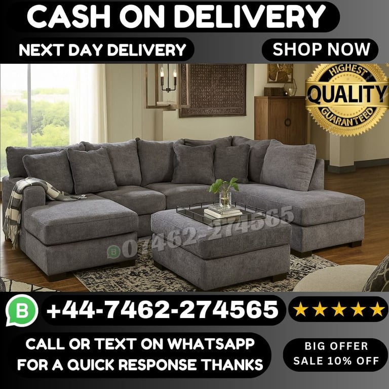 U-Shaped Sofas Perfect for Spacious UK Living Rooms