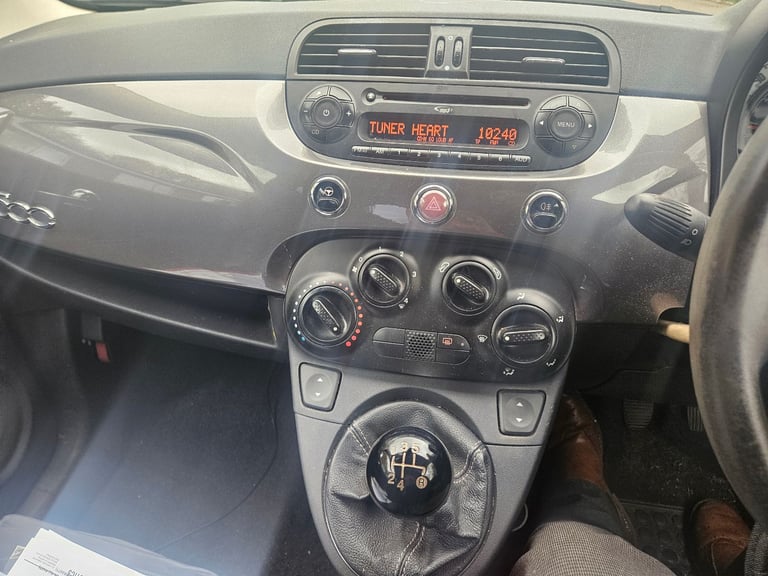 Fiat, 500, Hatchback, 2009, Manual, 1242 (cc), 3 doors