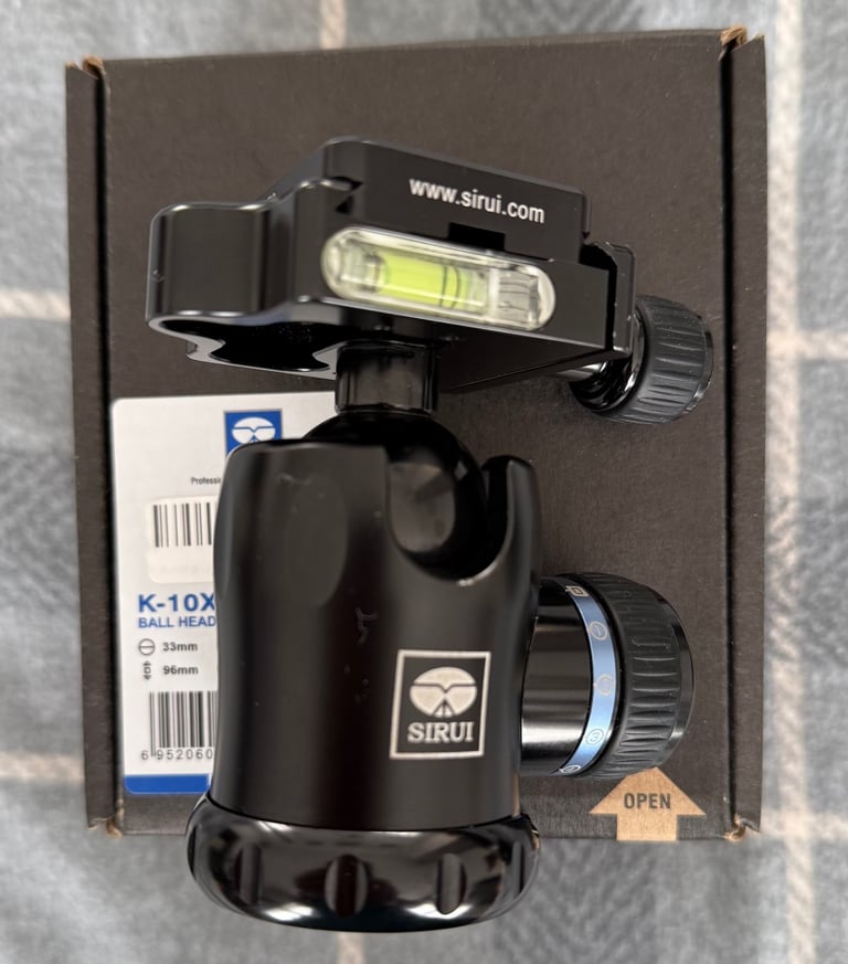 SIRUI K-10X BALL HEAD WITH TY-50 PLATE