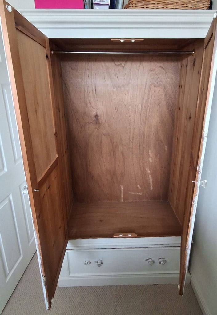 Solid Wood Wardrobe 