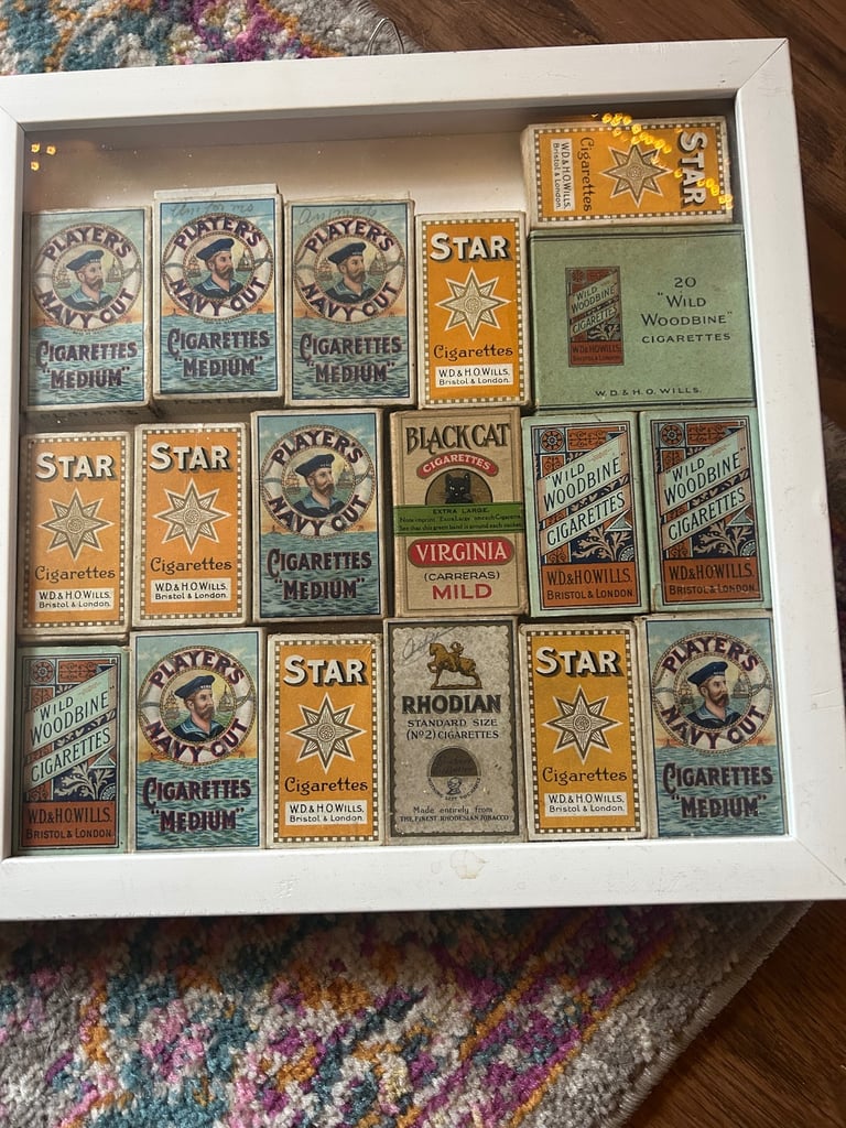 image for Old cigarettes packets good condition 