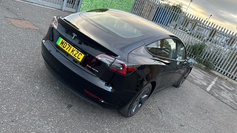 2022 Tesla Model 3 Long Range AWD 4dr Auto Electric Saloon Saloon Electric Automatic