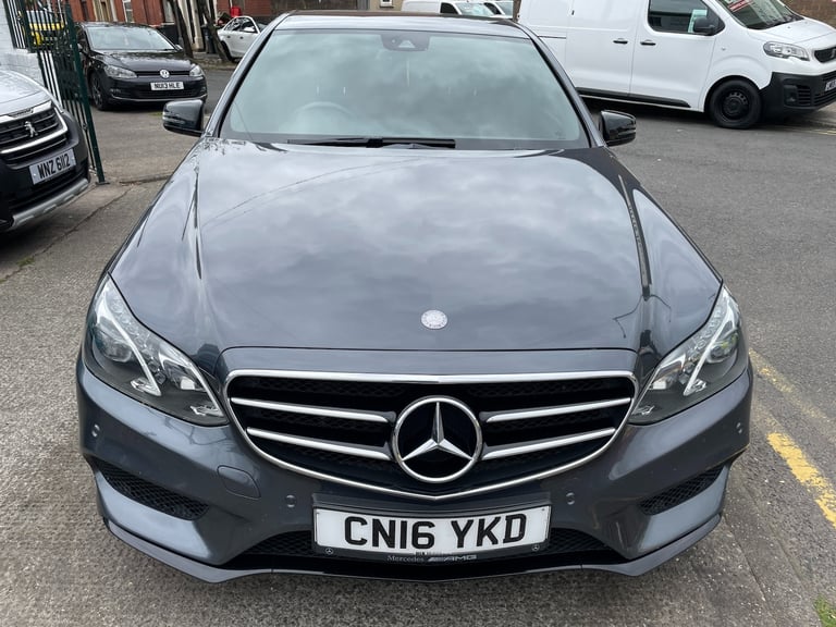 2016 Mercedes-Benz E-Class E220 BLUETEC AMG NIGHT EDITION 4DR SALOON 2.1 DIESEL AUTOMATIC G-TRONI...