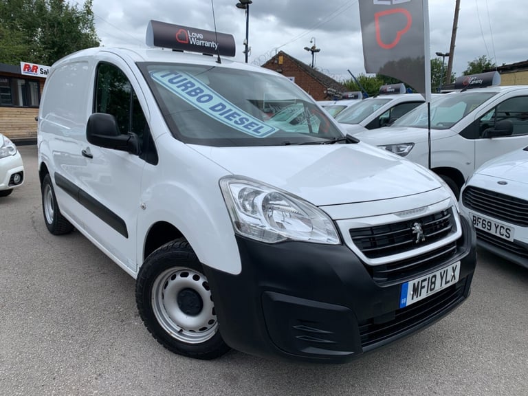 2018 Peugeot Partner 1.6 BlueHDi 856 S ATV Euro 6