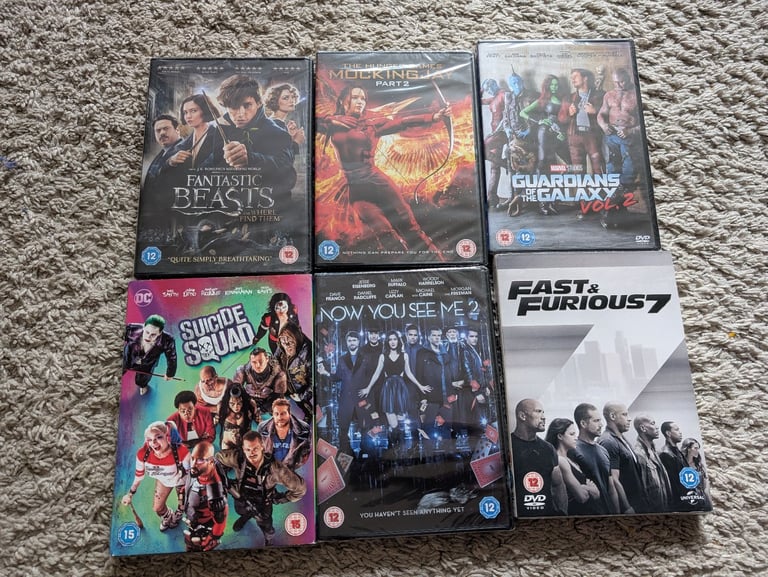 All different dvds