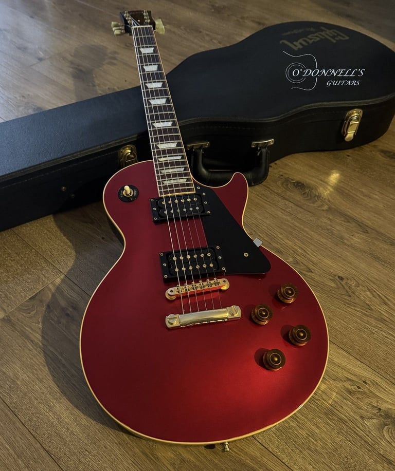 Gibson Custom Shop 1 of 25 LTD ED Les Paul Standard *Jimmy Page #3* Candy Apple Red over Gold Top
