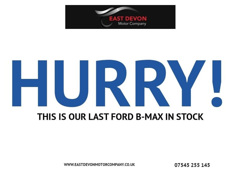 2012 Ford B-MAX 1.6 Zetec MPV 5dr Petrol Powershift Euro 5 (105 ps) MPV Petrol Automatic