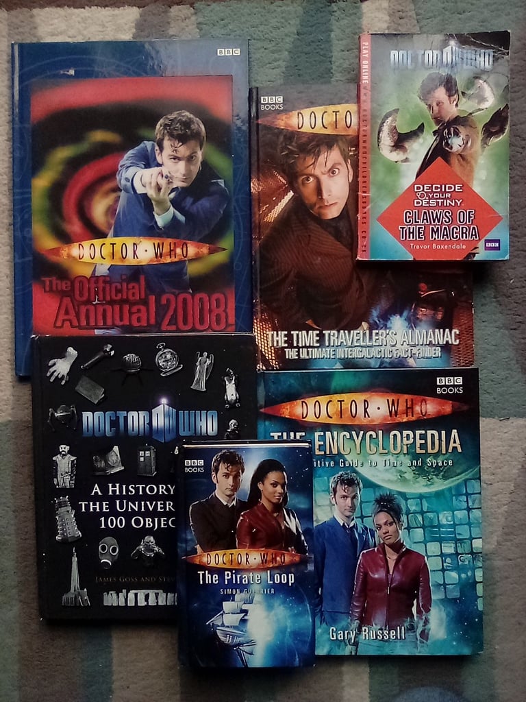 Doctor Who Annuals & Books.