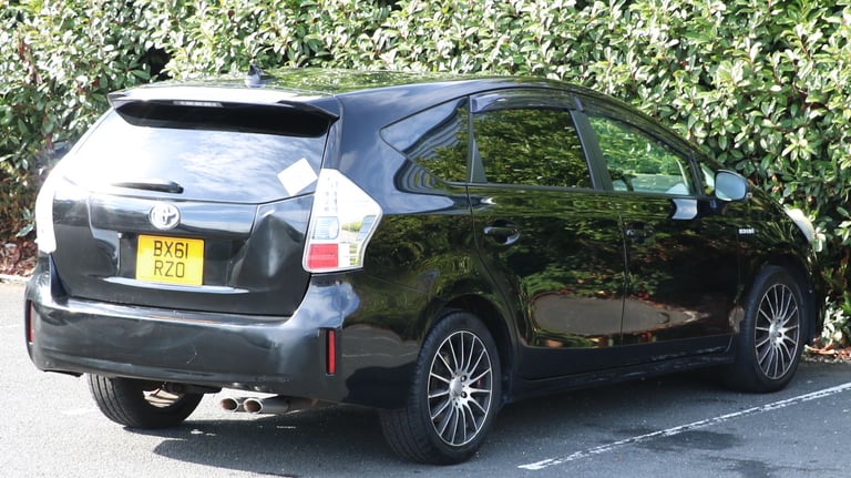 2012 Toyota PRIUS+ PLUS 1790cc Hybrid, 7 Seater, Black, 74k Mileage, BIRMINGHAM
