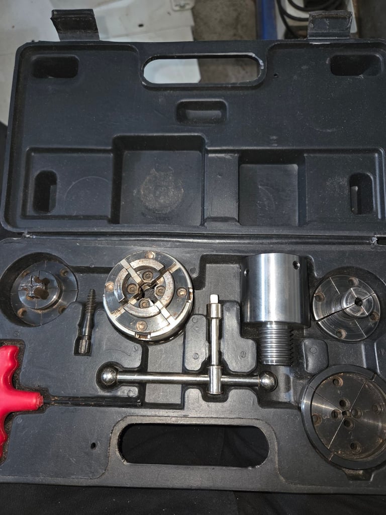 Axminster Chuck woodturning lathe inc jaws direct 1 inch x 8tpi with M33 adapter wood turning 