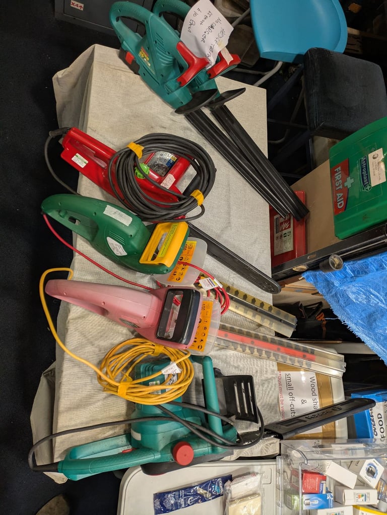 image for Chainsaw and hedge trimmers