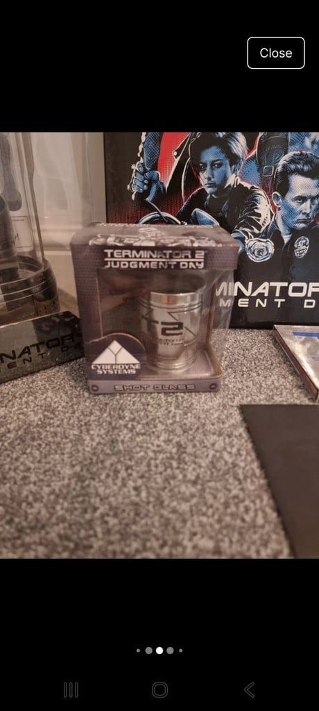 Terminator 2 end arm RARE ! w/ 4k , 3d  ,vinyl 3d 