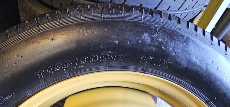 HONDA CR-V Space Saver Spare 17 Wheel T155 90 D 17 KENDA Spare Tyre