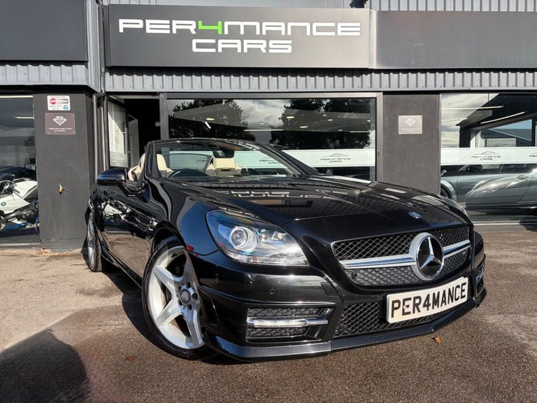 2012 12 MERCEDES-BENZ SLK 2.1 SLK250 CDI BLUEEFFICIENCY AMG SPORT CONVERTIBLE 2D