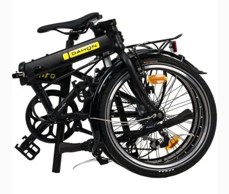 Dahon Hit 6-Speed Folding Bike in Matte Black