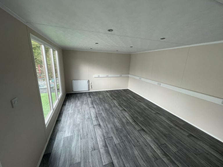 Static caravan / office build unit Kingdom Office 32x12 DG, Include UK Delivery 