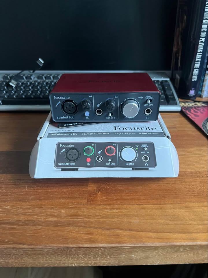 Focusrite Scarlett Solo USB Audio Interface (2nd Gen)