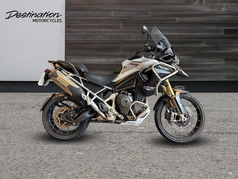 2023 Triumph Tiger 1200 RALLY PRO white Manual