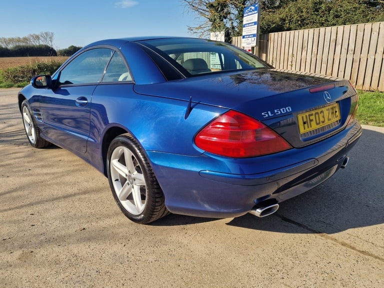 2003 Mercedes-Benz SL 5.0 SL500 2dr CONVERTIBLE Petrol Automatic