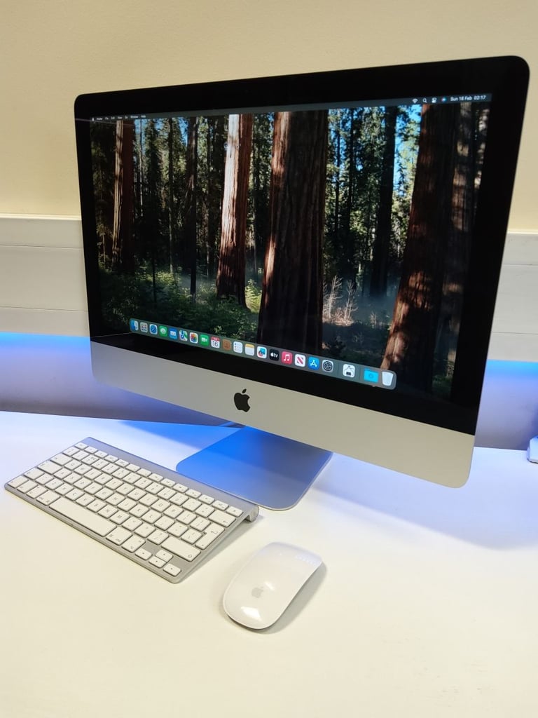 **APPLE IMAC 21.5" 4K - macOS SEQUOIA - 3.1 GHZ I5 - 1TB SSD - 8GB RAM - 2015**