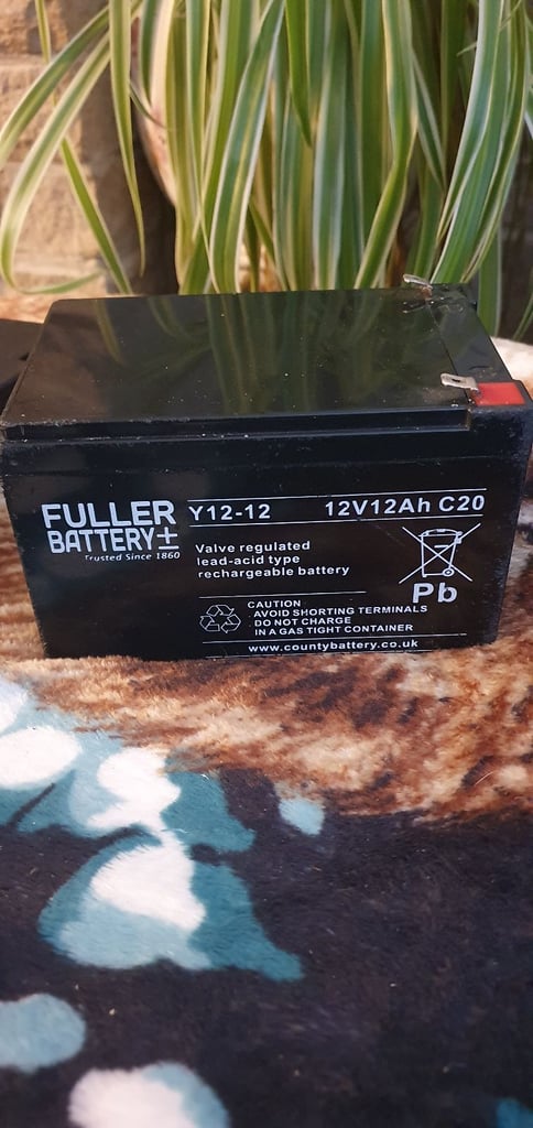 image for 12v 12ah agm battery
