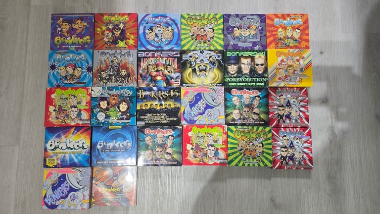 Bonkers CD - Complete Collection - Including John Peel Hixxy Mix and Annual USB