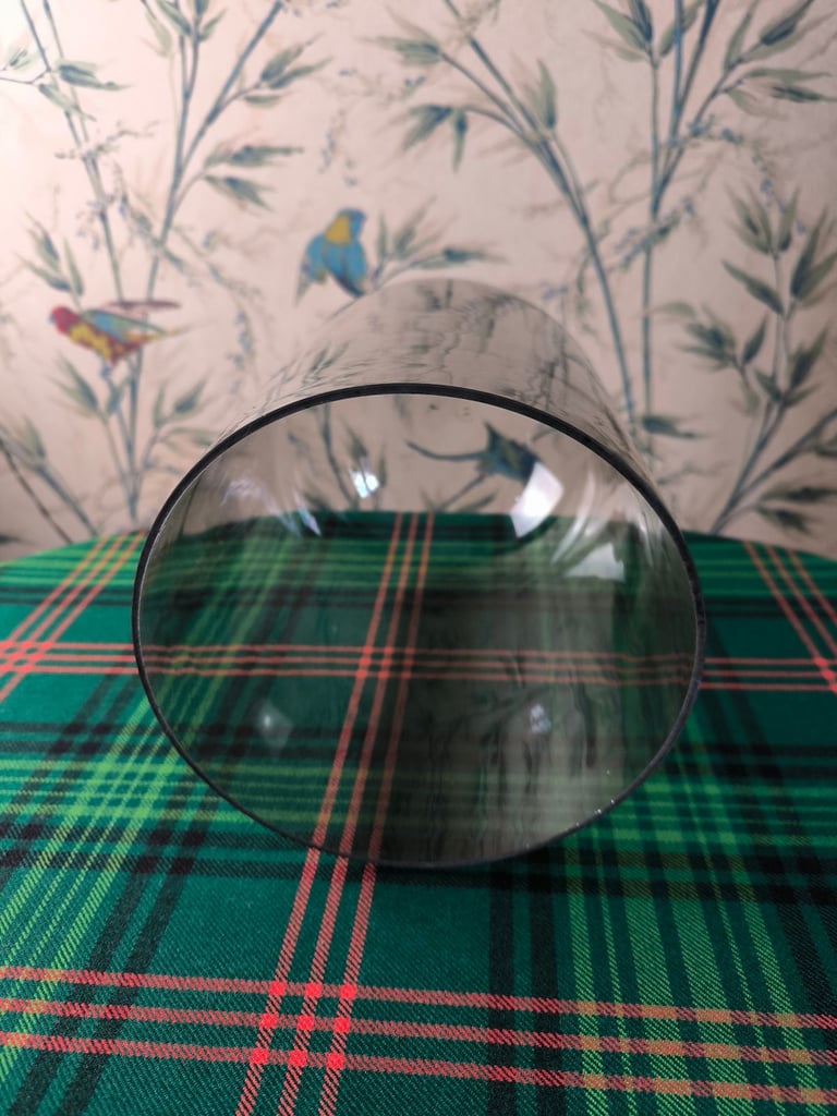 Unusual Antique Victorian Smoked Glass Dome