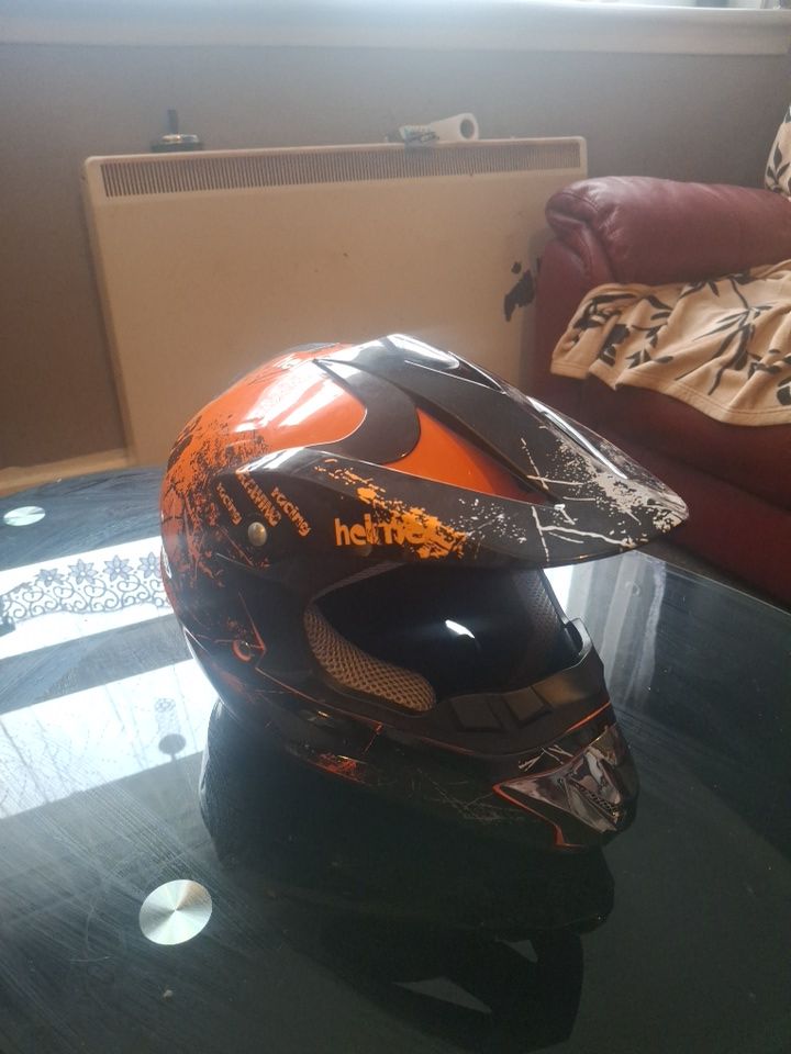 a headgear for a motorcycle or bicycle 