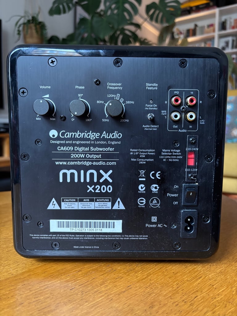 Cambridge Audio Minx X200 subwoofer