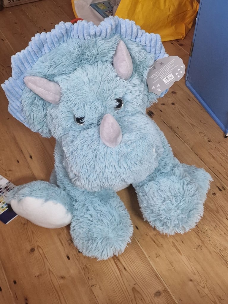 Big blue triceratops 