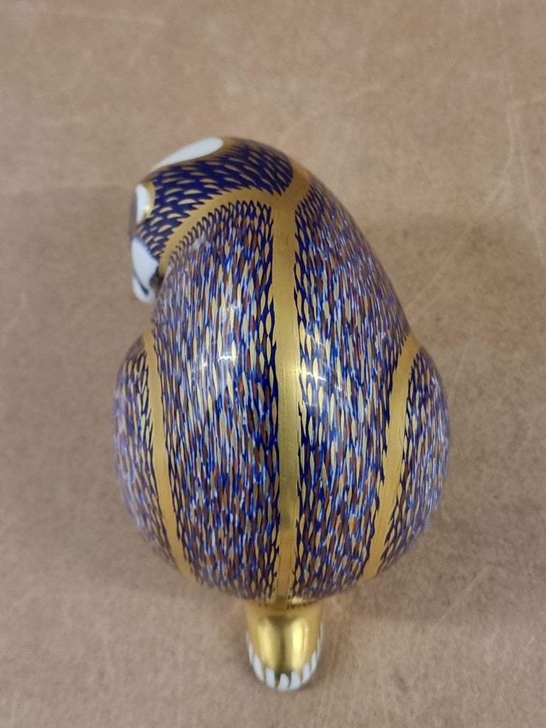 Royal Crown Derby Badger Paperweight