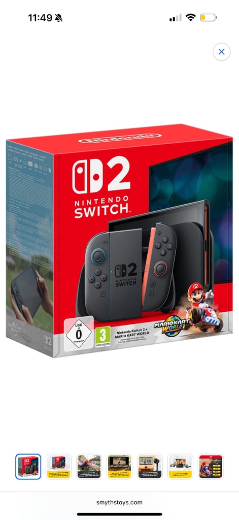 Nintendo switch 2 Mariokart world & pokemon Z-A game