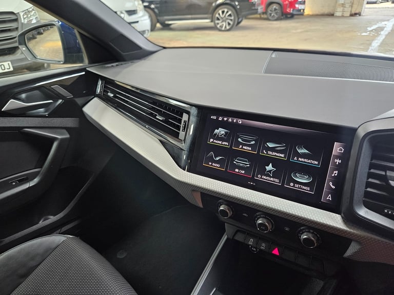 2025 AUDI A1 25 TFSI S Line 5dr S Tronic Auto Blue Damaged Salvage