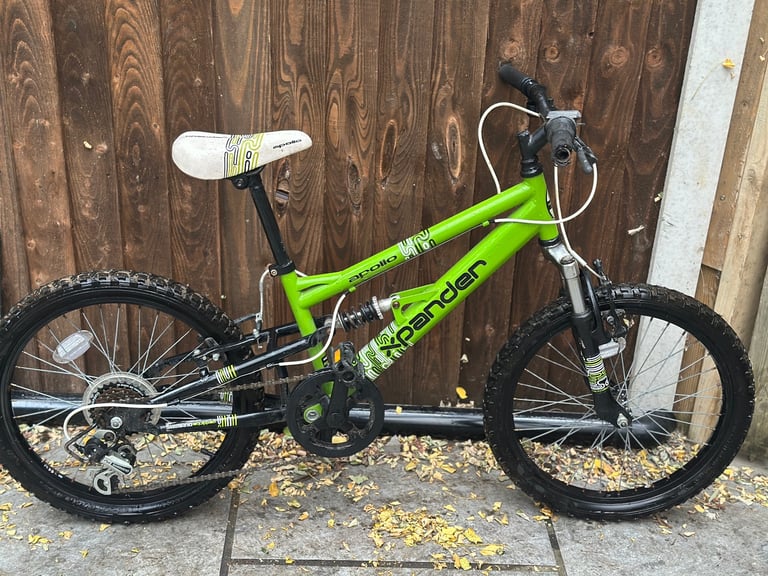 Apollo Spandex 20-Inch Full Suspension Bike For Sale