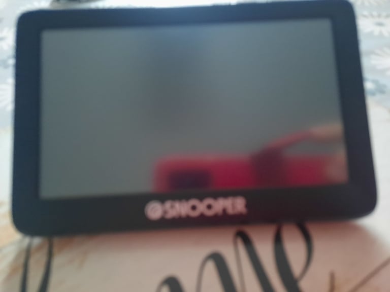 Lorry snooper s5100 sat nav 
