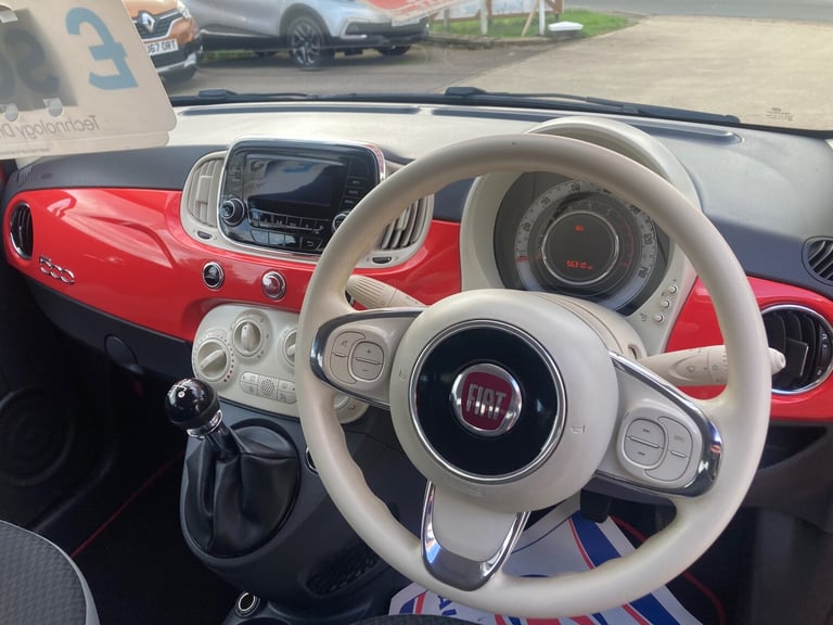 2017 Fiat 500 1.2 Pop Star 3dr £20 TAX HATCHBACK Petrol Manual