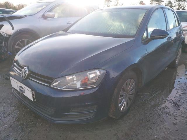  2014 VOLKSWAGEN GOLF S BLU  BREAKING SPARES AIRBAG LEATHER SEATS ALLOY DOORS AXLE HUBS