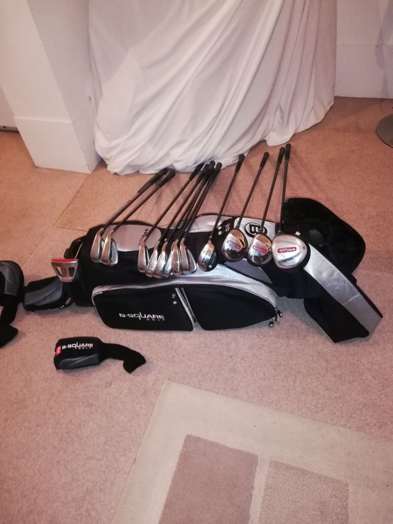 image for Full Set of Right handed B Square golf clubs  4-5 -6-7-8-9 - SW - PW