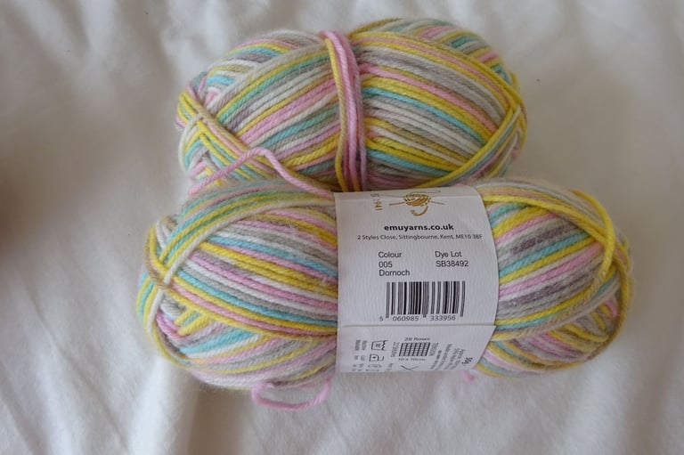 Emu Treasure Little Isle Baby DK Yarn Unused