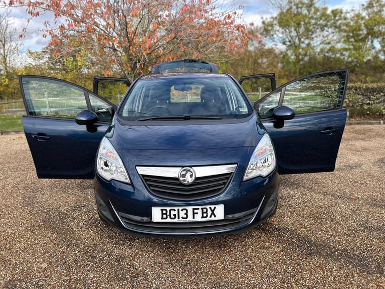 2013 Vauxhall Meriva 1.4 16V Exclusiv Euro 5 5dr MPV Petrol Manual