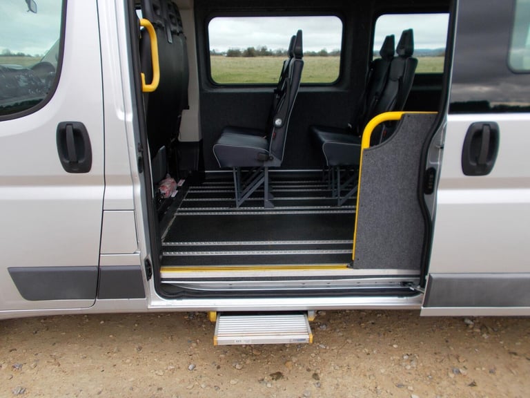 2015 PEUGEOT BOXER 335 L3 H2 LWB WHEELCHAIR ACCESSIBLE DISABLED MOBILITY MINIBUS