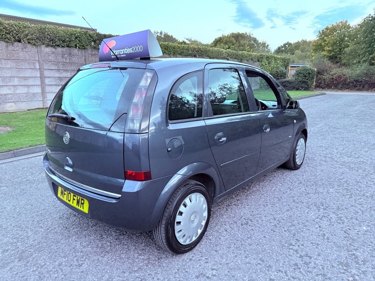 2010 10 VAUXHALL MERIVA 1.4 16V CLUB PETROL MANUAL CHEAP FAMILY MOTOR
