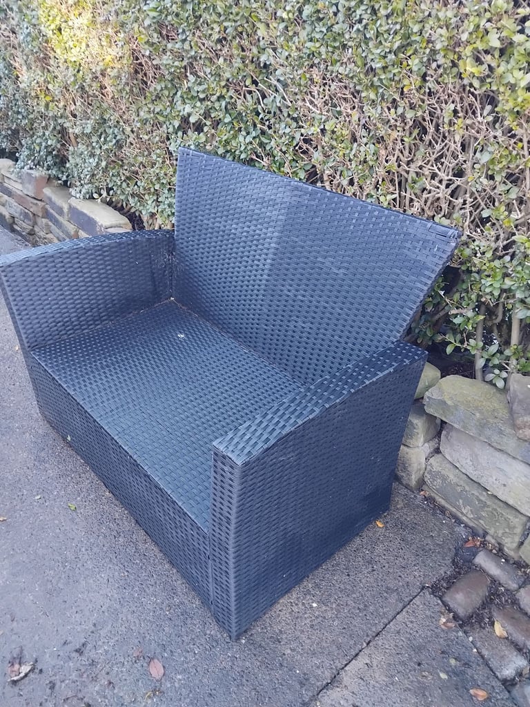 image for Rattan Garden Sofa 