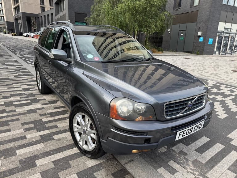 2009 VOLVO XC90 SE  D5 AWD GEARTRONIC AUTO 2.4 DIESEL GREY 7 SEATER 5dr 