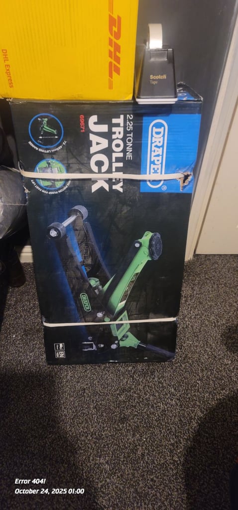 image for Draper 2.25 Tonne Trolley Jack New!!