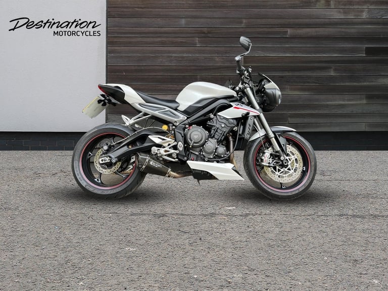 2019 Triumph STREET TRIPLE RS Petrol white 6 Speed