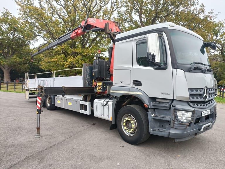 MERCEDES AROCS 2530, 2014 64, FASSI F155 CRANE