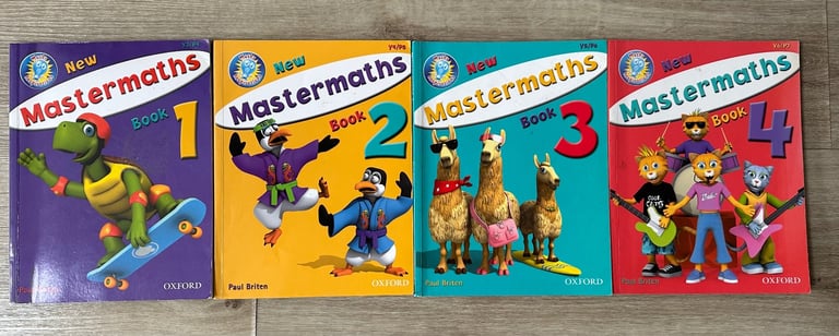 Maths Book - Mastermaths book 1-4