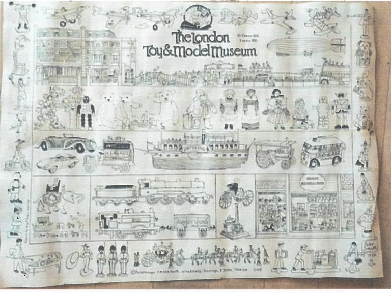 image for london toy & musuem poster
