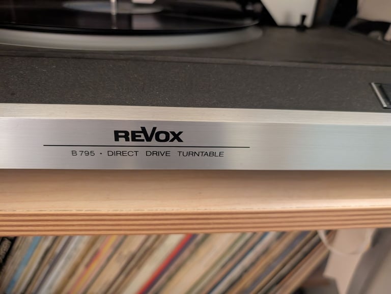 Studer Revox B795 direct drive turntable 